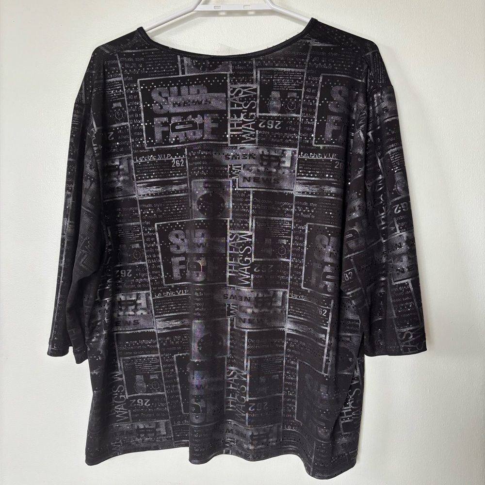 ๐4/30$๐ Claire France Exclusif Vintage Blouse โ Size 3XL - Picture 5 of 5
